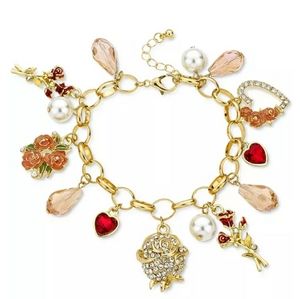 Bracelet Roses hearts Valentine's Day